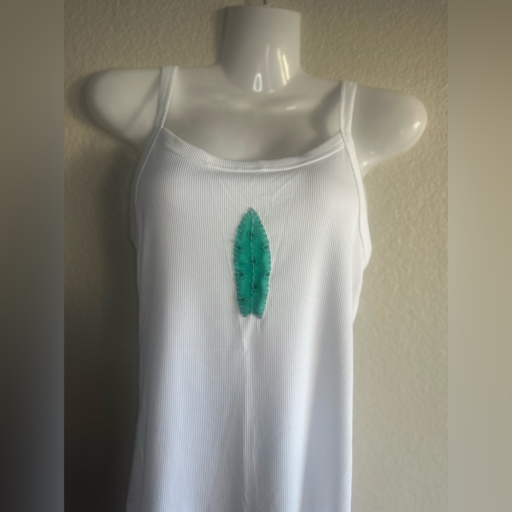 Hand Sewn Surf Board Tank Top